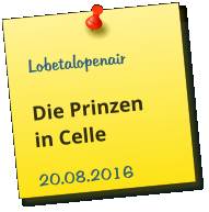 Lobetalopenair  Die Prinzen in Celle 20.08.2016